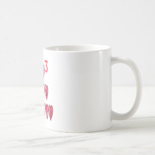 Ho Ho Ho Hearts Collection. Coffee Mug
