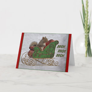 HO! HO! HO! HOLIDAY CARD