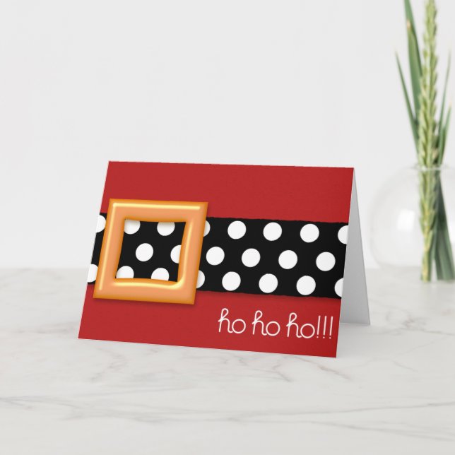 Ho ho ho!!! holiday card (Front)