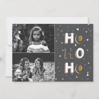 Ho Ho Ho Holiday Card