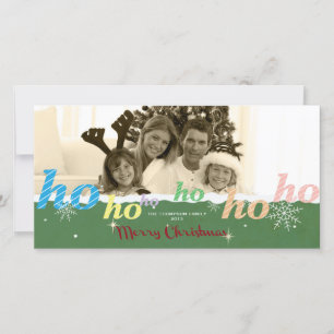 HO-HO-HO HOLIDAY CARD