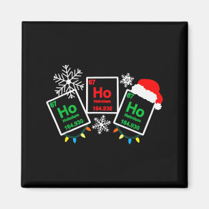 Ho Ho Ho Holmium Chemistry Element 67 Periodic Tab Magnet