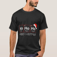 Ho Ho Ho Holmium Element Funny Chemistry Christmas
