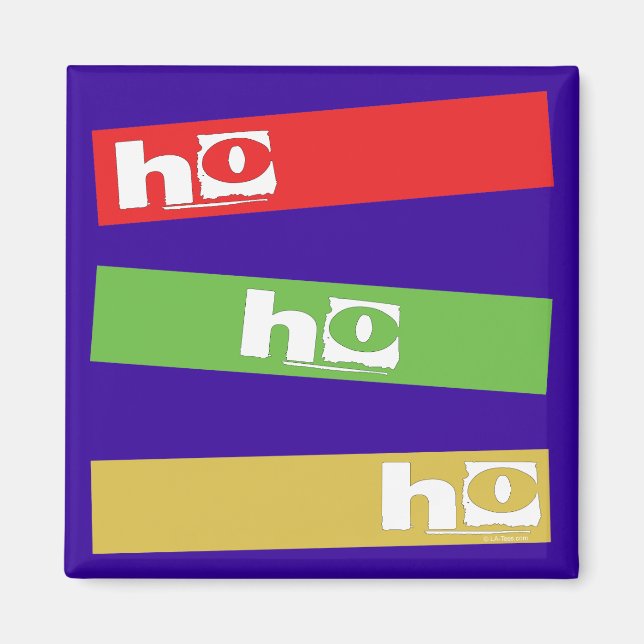 HO HO HO MAGNET (Front)