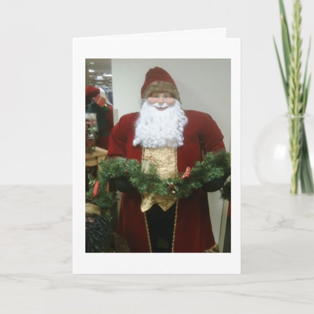 HO HO HO MERRRRRY CHRISTMAS/HAPPY NEW YEAR HOLIDAY CARD (Front)