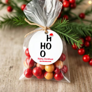 Ho Ho Ho: Merry Christmas Favour Tags
