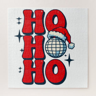 Ho ho ho merry christmas jigsaw puzzle