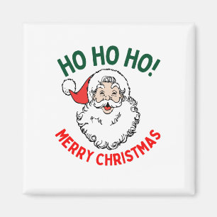 HO HO HO MERRY CHRISTMAS MAGNET