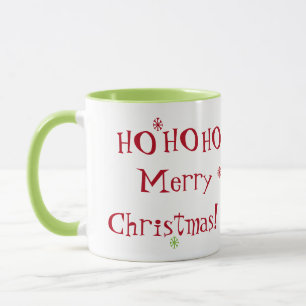 HO HO HO Merry Christmas! Mug