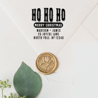 Ho Ho Ho Merry Christmas Return Address