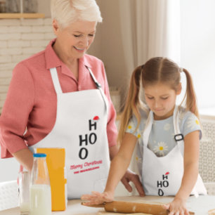Ho Ho Ho: Merry Christmas Standard Apron