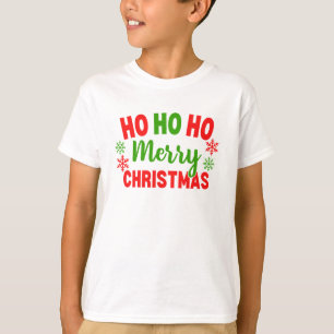 HO HO HO MERRY CHRISTMAS T-Shirt