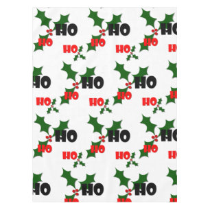 Ho Ho Ho Mistletoe Tablecloth