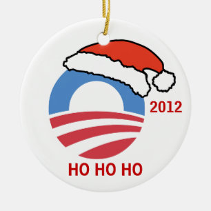 Ho Ho Ho Obama Ornament
