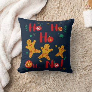Ho Ho Ho Oh No! T-Shirt Cushion