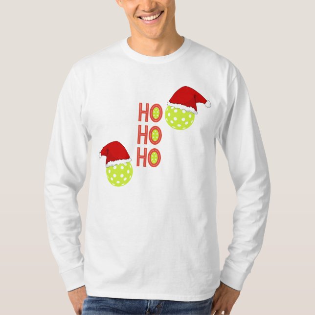 HO HO HO Pickleball Shirt (Front)
