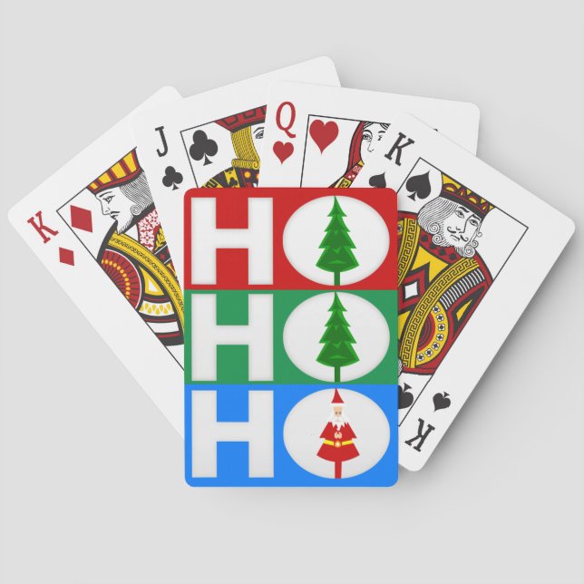 ho ho ho playing cards (Back)