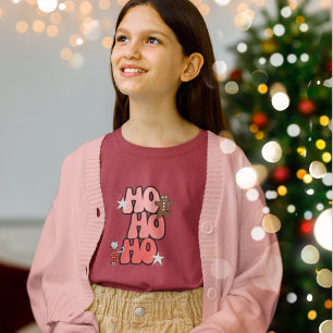 HO HO HO Retro Christmas  T-Shirt