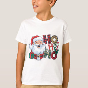 Ho Ho Ho Santa Christmas Design – Festive Holiday T-Shirt