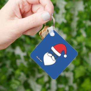 Ho Ho Ho Santa Claus Key Ring