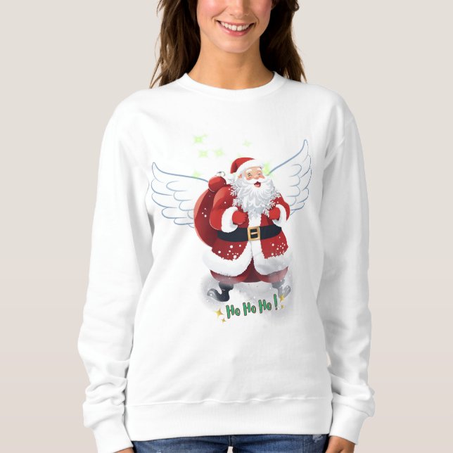 Ho Ho Ho! Santa Claus  Sweatshirt (Front)