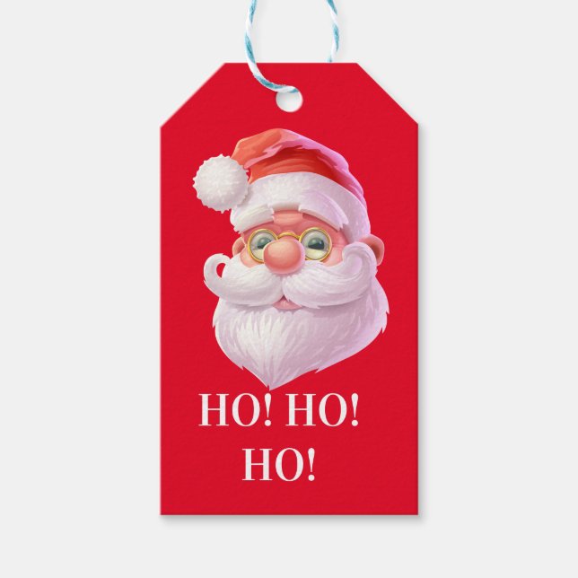 Ho Ho Ho Santa Gift Tags (Front)