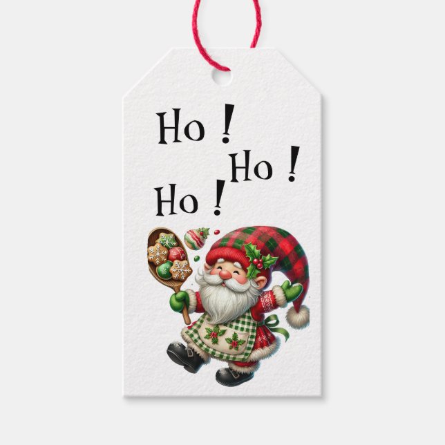 Ho Ho Ho Santa Gift Tags (Front)