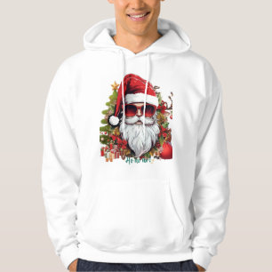 HO HO HO SANTA HOODIE