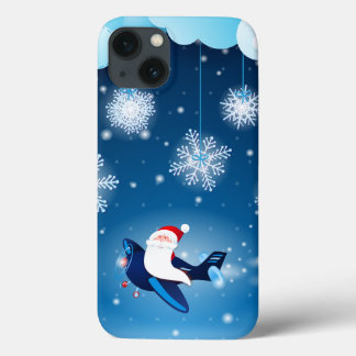 Ho ho ho! Santa on the aeroplane, iPad Air case