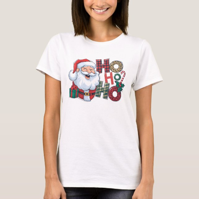 Ho Ho Ho Santa T-Shirt (Front)