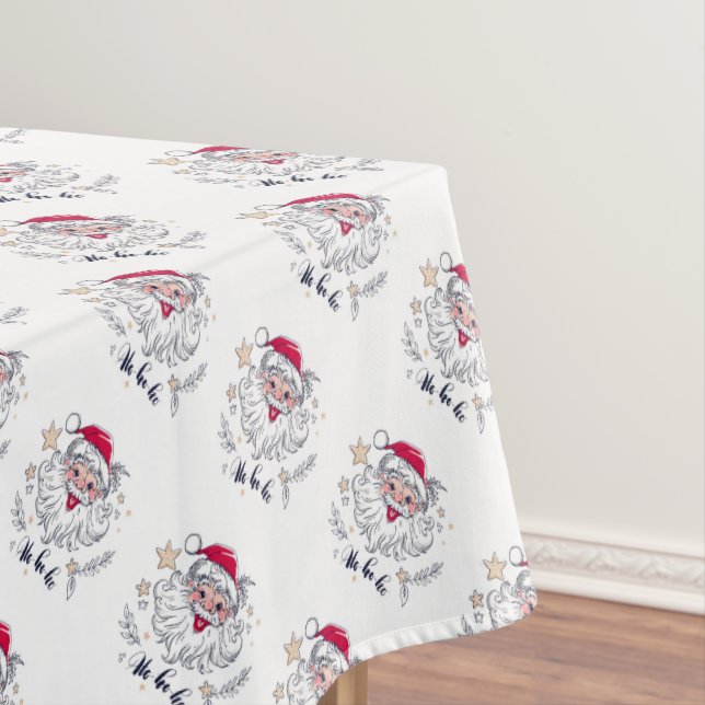 Ho Ho Ho Santa Tablecloth (In Situ)