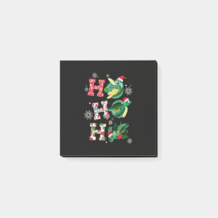 Ho Ho Ho Santa Turtles Christmas Ornaments Decor Post-it Notes