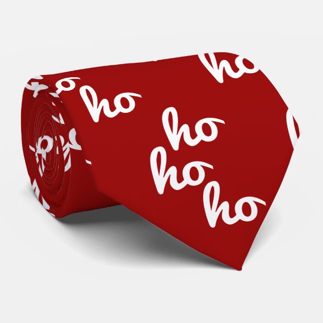 Ho-ho-ho Tie (Rolled)