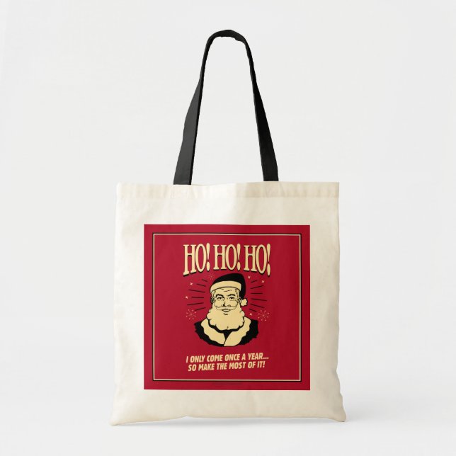 Ho! Ho! Ho! Tote Bag (Front)