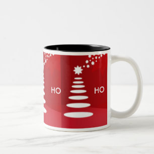 HO HO HO Two-Tone COFFEE MUG