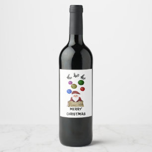 Ho Ho Ho Wine Label