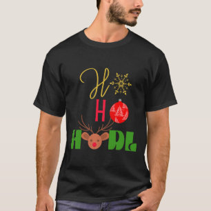 HO HO HODL Funny Christmas Cryptocurrency Design  T-Shirt