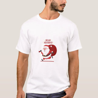 Ho ho holidy! Santa Claus" t-shirt design