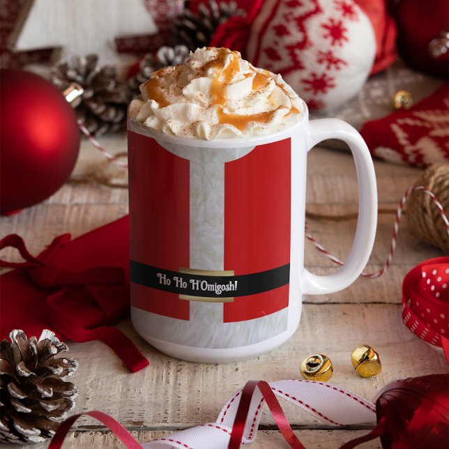 Ho Ho H'Omigosh Customisable Christmas Mug (Creator Uploaded)