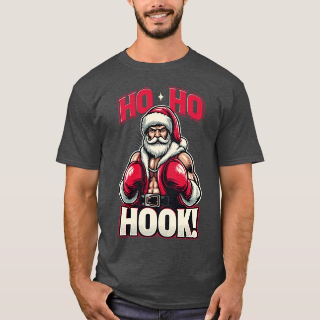 Ho Ho Hook Boing Santa friend T-Shirt (Front)