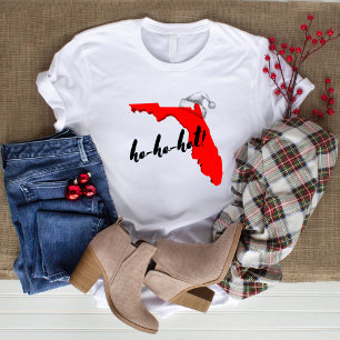 ho-ho-hot! Florida Funny Christmas Winter T-Shirt