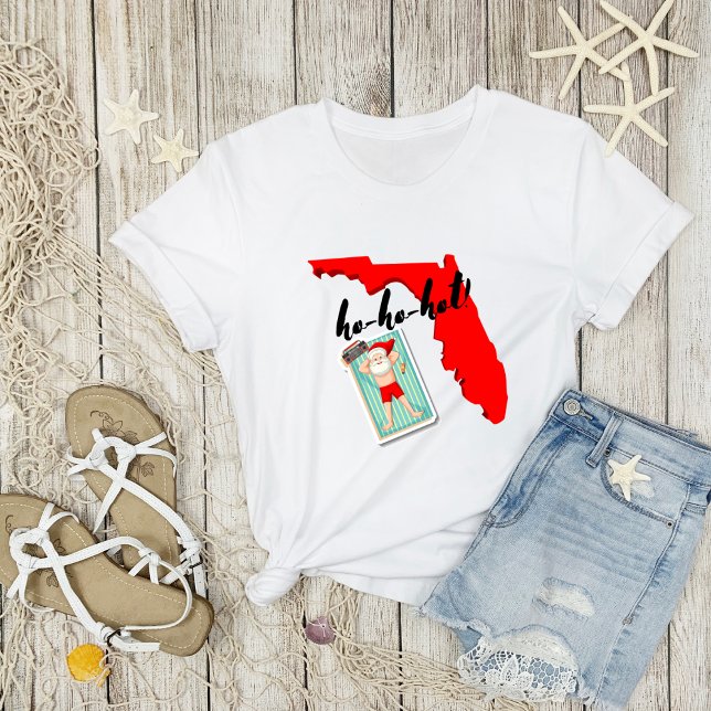 ho-ho-hot! Merry Christmas Florida Style Holiday T-Shirt (Creator Uploaded)