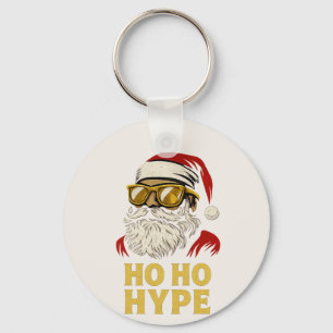 HO HO HYPE – Santa Gold Key Ring