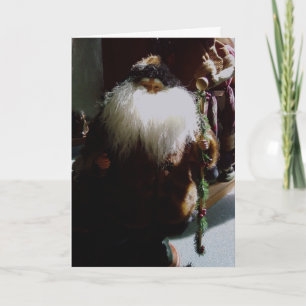 HO HO MERRY CHRISTMAS HOLIDAY CARD