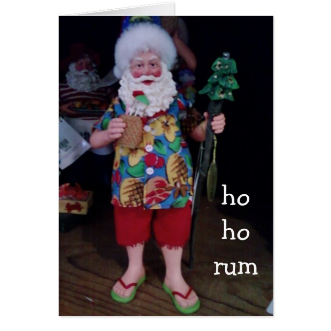 HO HO RUM CASUAL CHRISTMAS WISHES (Front)