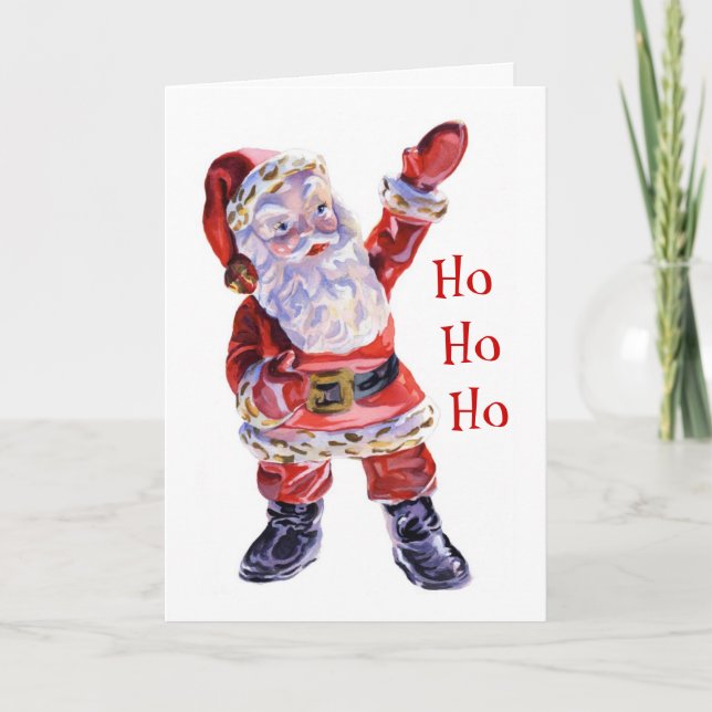 Ho Ho Santa Card (Front)