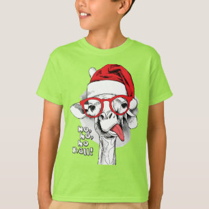Ho Ho Y’all Giraffe Boys T-Shirt