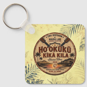 Ho‘okūkū Kīkā Kila Try Division 2026 Vintage Keych Key Ring