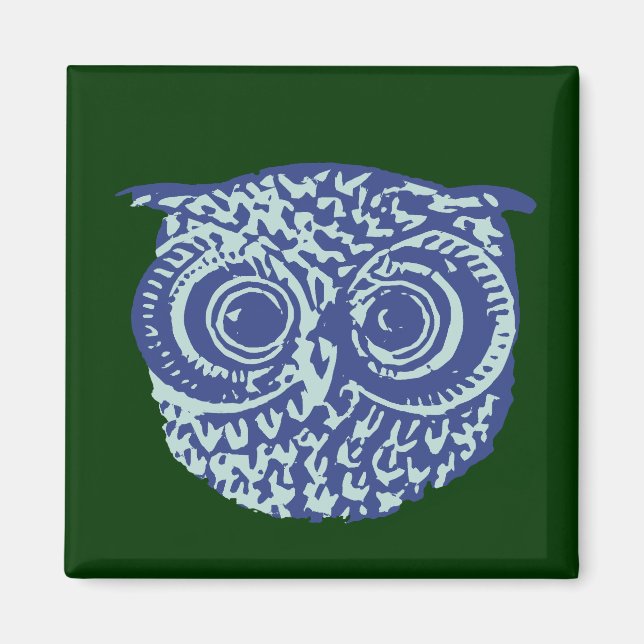 Ho owl magnet (Front)