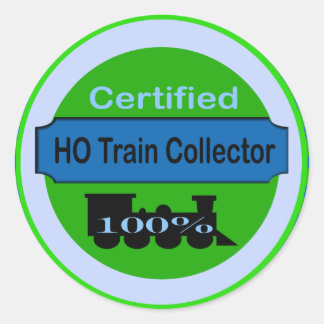HO Train Collector Stickers